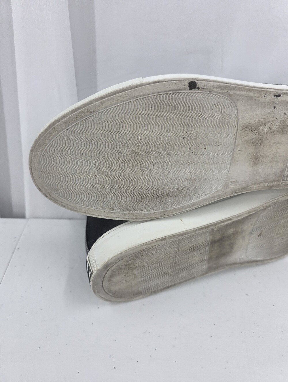 Roberto Cavalli Black Canvas Sneakers Angel Wings Men Size 44 US 10.5-11 Hi-Top. - Picture 12 of 12
